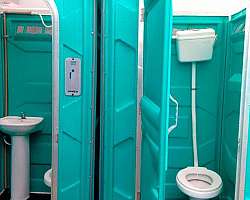 Locação de Banheiro químico Extra Luxo Locação de Banheiro químico Extra Luxo
