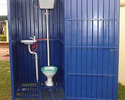 Banheiro para canteiro de obras Banheiro para canteiro de obras