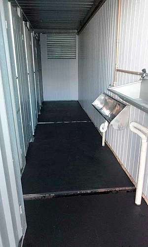 Banheiro container para eventos Banheiro container para eventos