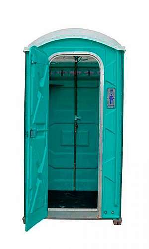 Banheiro químico com chuveiro Banheiro químico com chuveiro